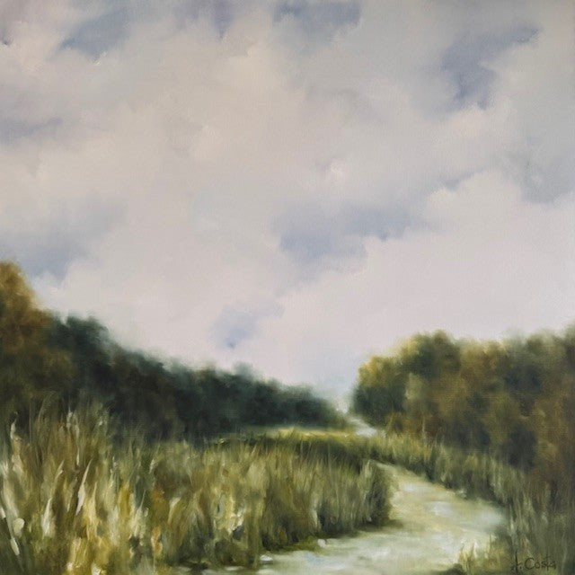 Andrea Costa - Trail to the Beach (40 x 40)