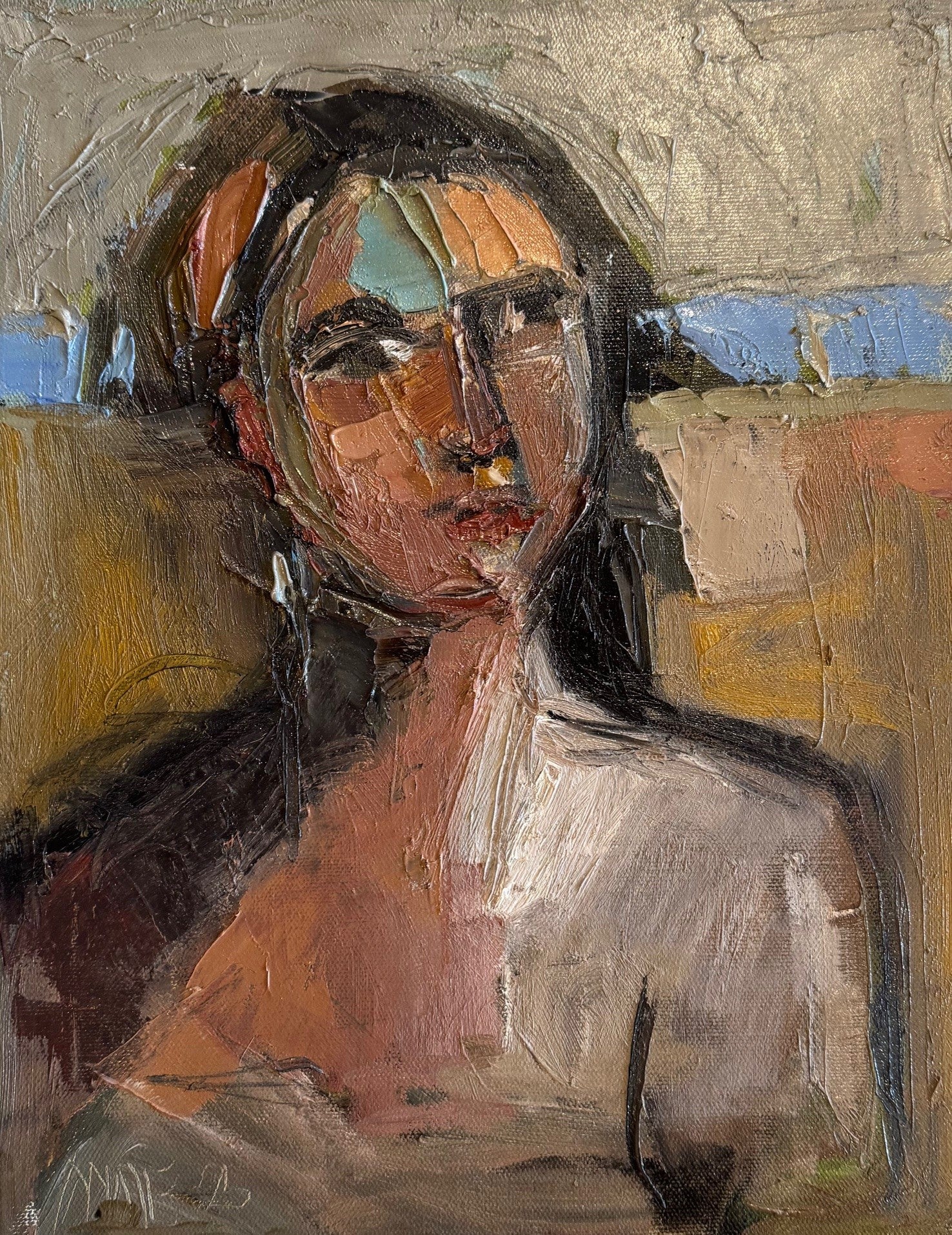 Anne Darby Parker - Tribal Portrait (14 x 11)