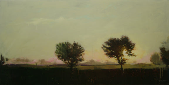 Yury Darashkevich - Two Trees (24 x 48)