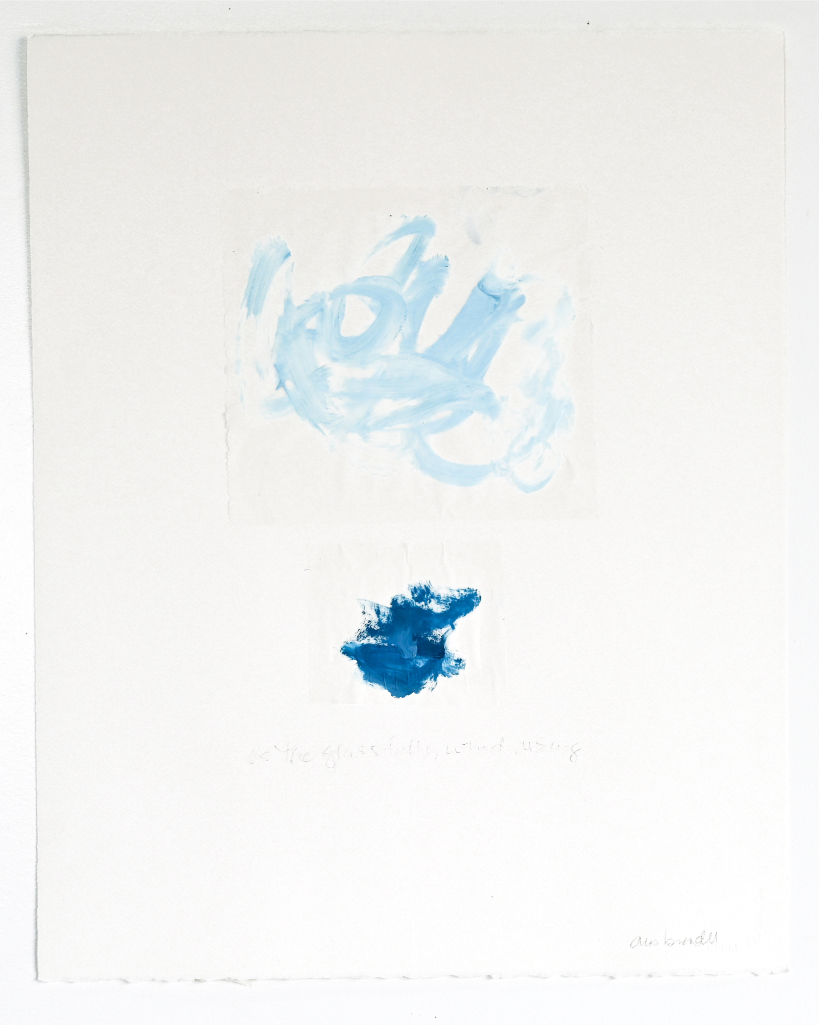 Chris Brandell - Love Poems 93a (25 x 21)