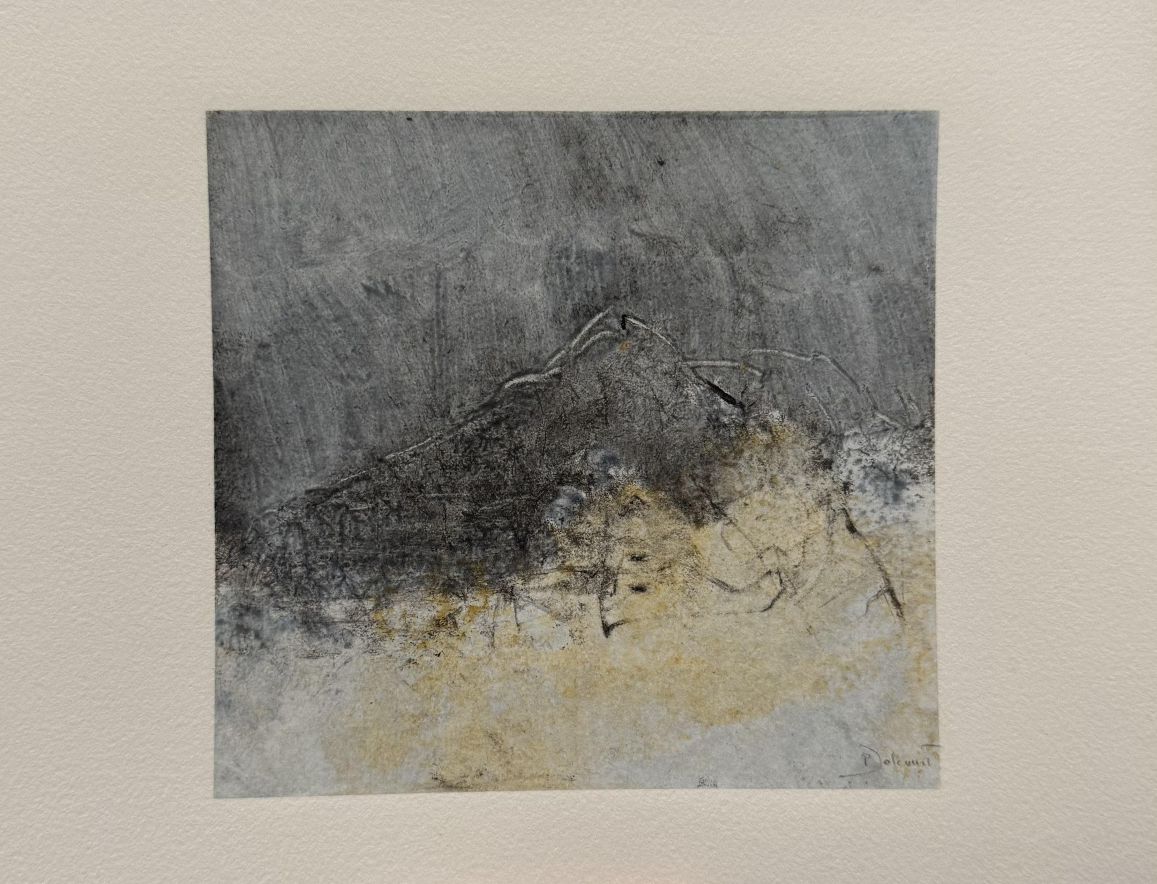 Heritage - Montagnes VII by Pierre Delcourt (7 x 9.5)