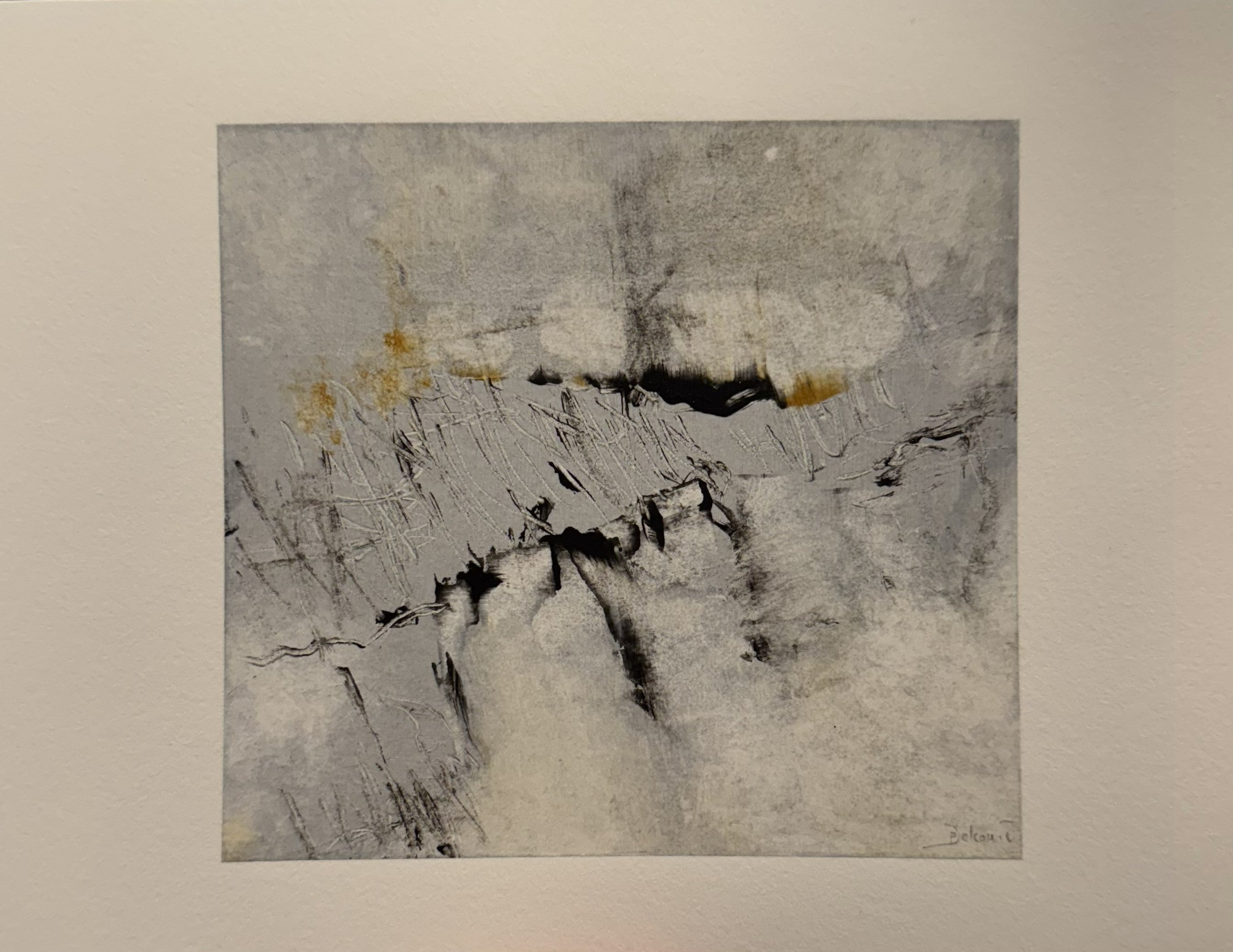 Heritage - Montagnes VIII by Pierre Delcourt (7 x 9.5)