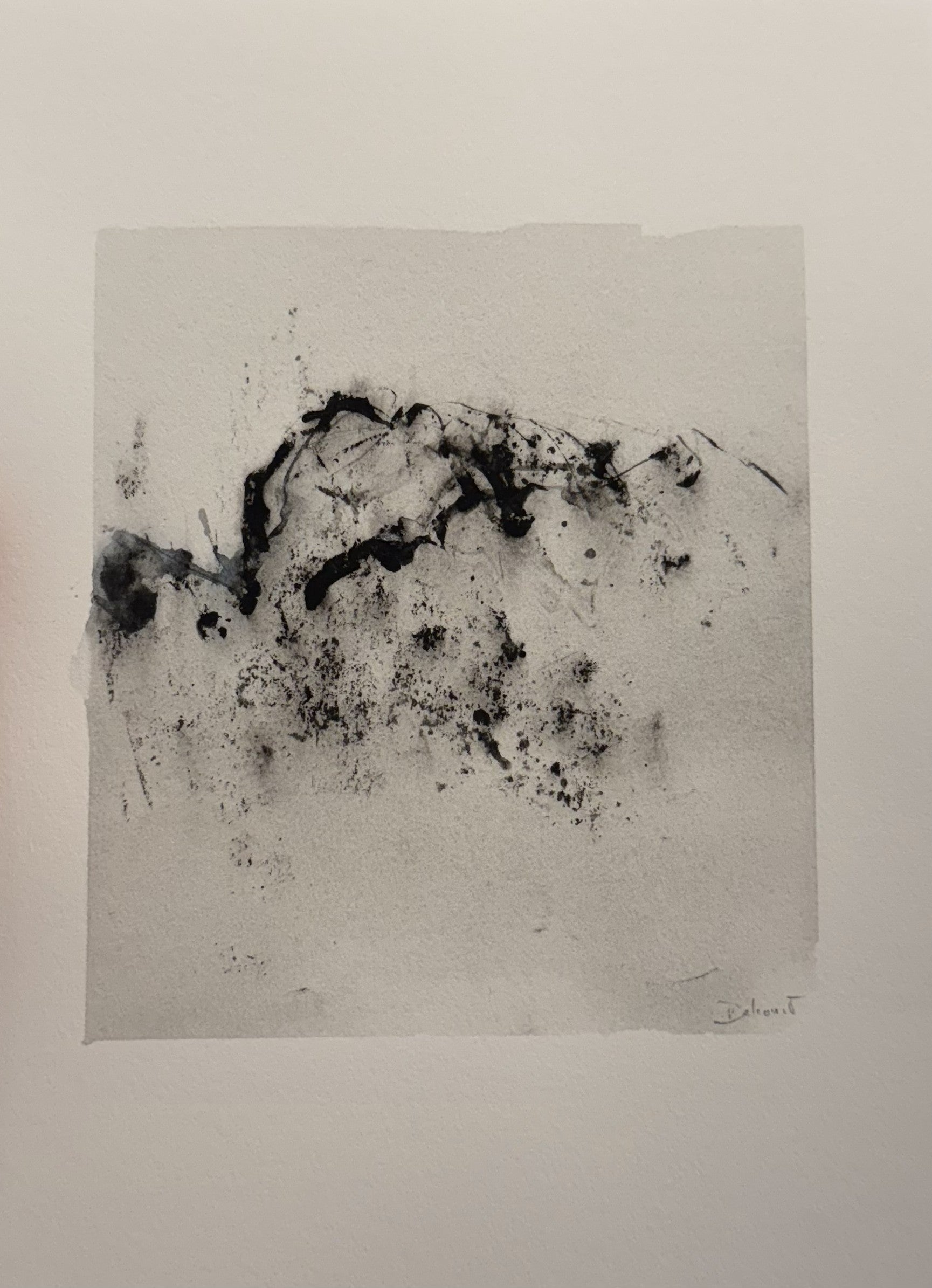 Heritage - Montagnes V by Pierre Delcourt (9.5 x 7)