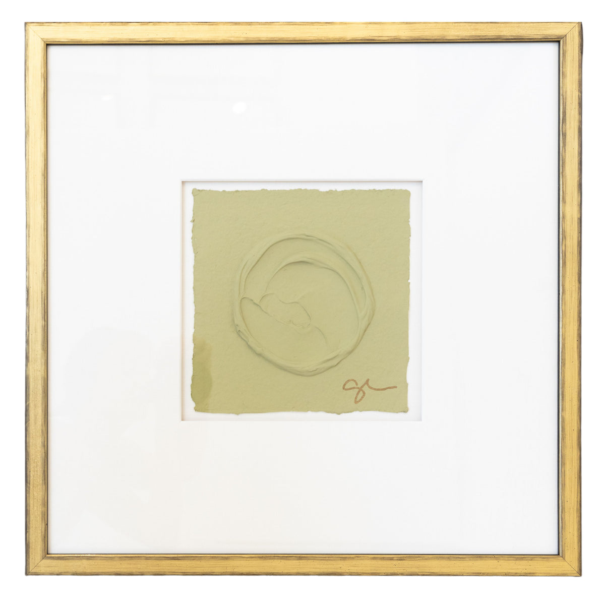 Sally Threlkeld - Verde #4 (20 x 20)