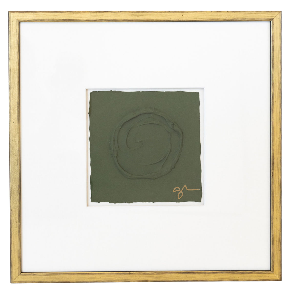 Sally Threlkeld - Verde #5 (20 x 20)