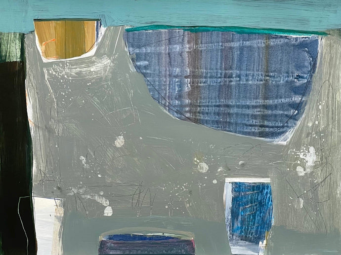Ellen Rolli - Vessels on a Landscape (18 x 24)