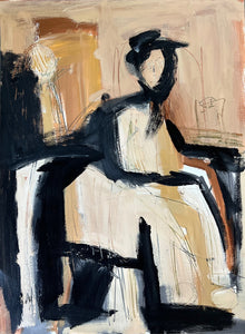 Anne Darby Parker - Waiting Up (24 x 18)