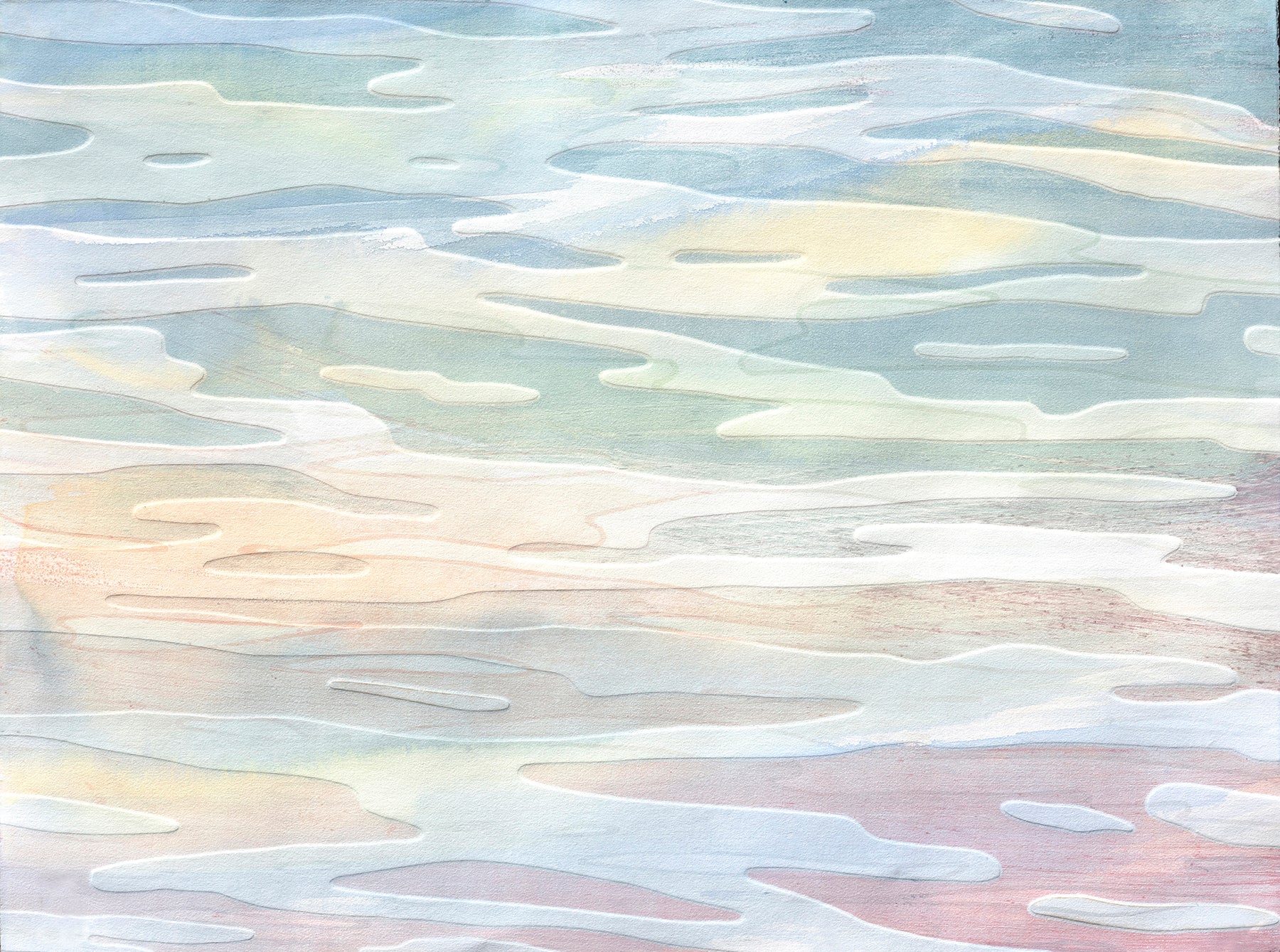 Katherine Warinner - Ocean Light 3 (22 x 30)