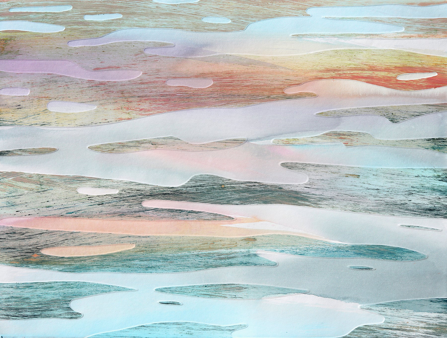 Katherine Warinner - Ocean Light 4 (22 x 30)