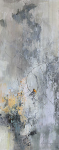 Justin Kellner - When You're Sure They'll Stay (Blackburnian Warbler) (40 x 16)