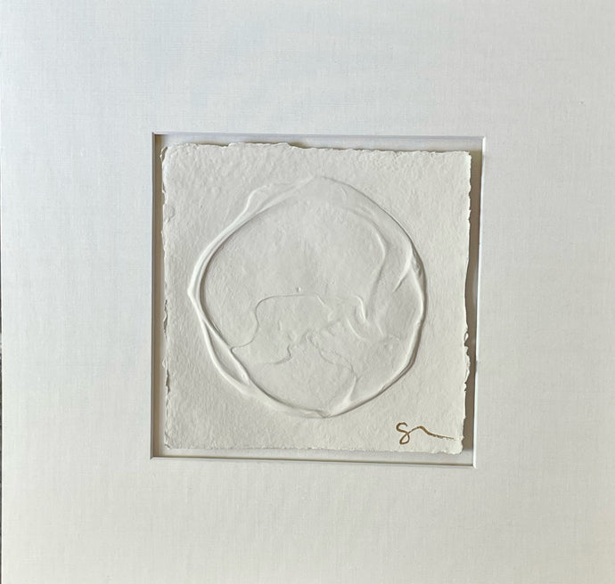 Sally Threlkeld - White Tie (20 x 20)