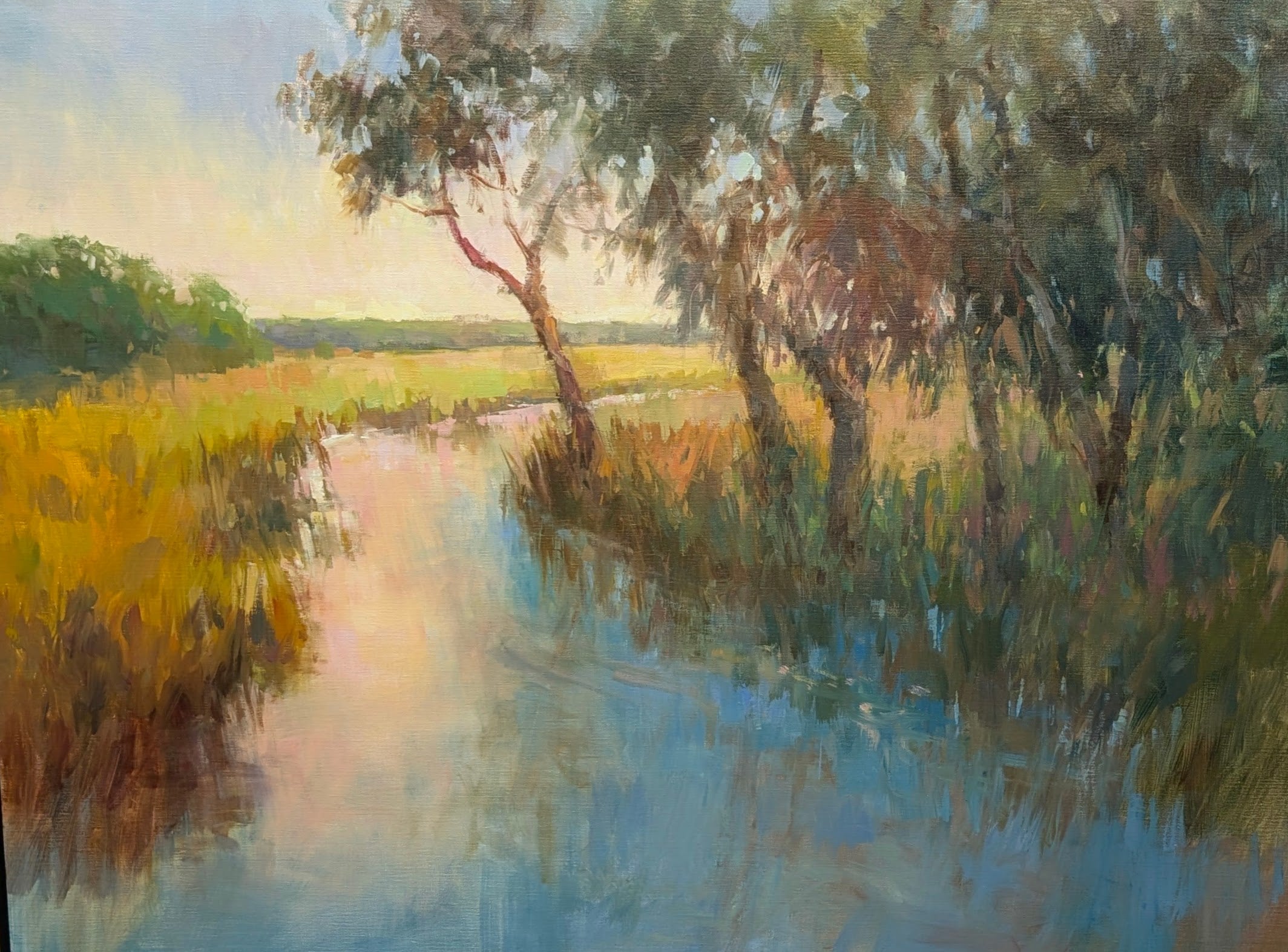 Millie Gosch - Winding Water (36 x 48)