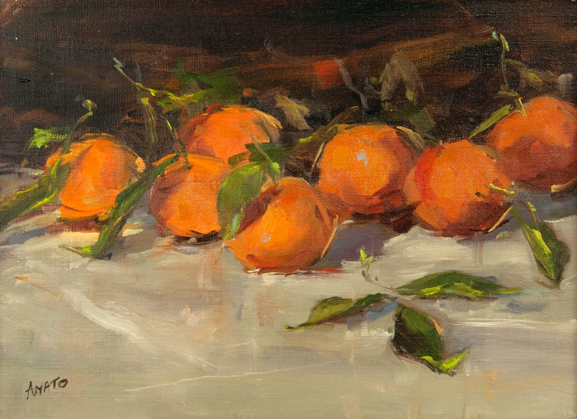 Stephanie Amato - Winter Mandarins (9 x 12)