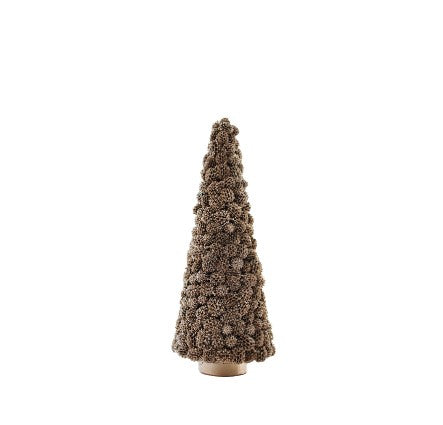 8" Agoho Cone Tree Champagne
