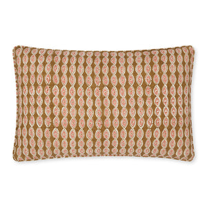 Algiers Musk Linen Lumbar Pillow