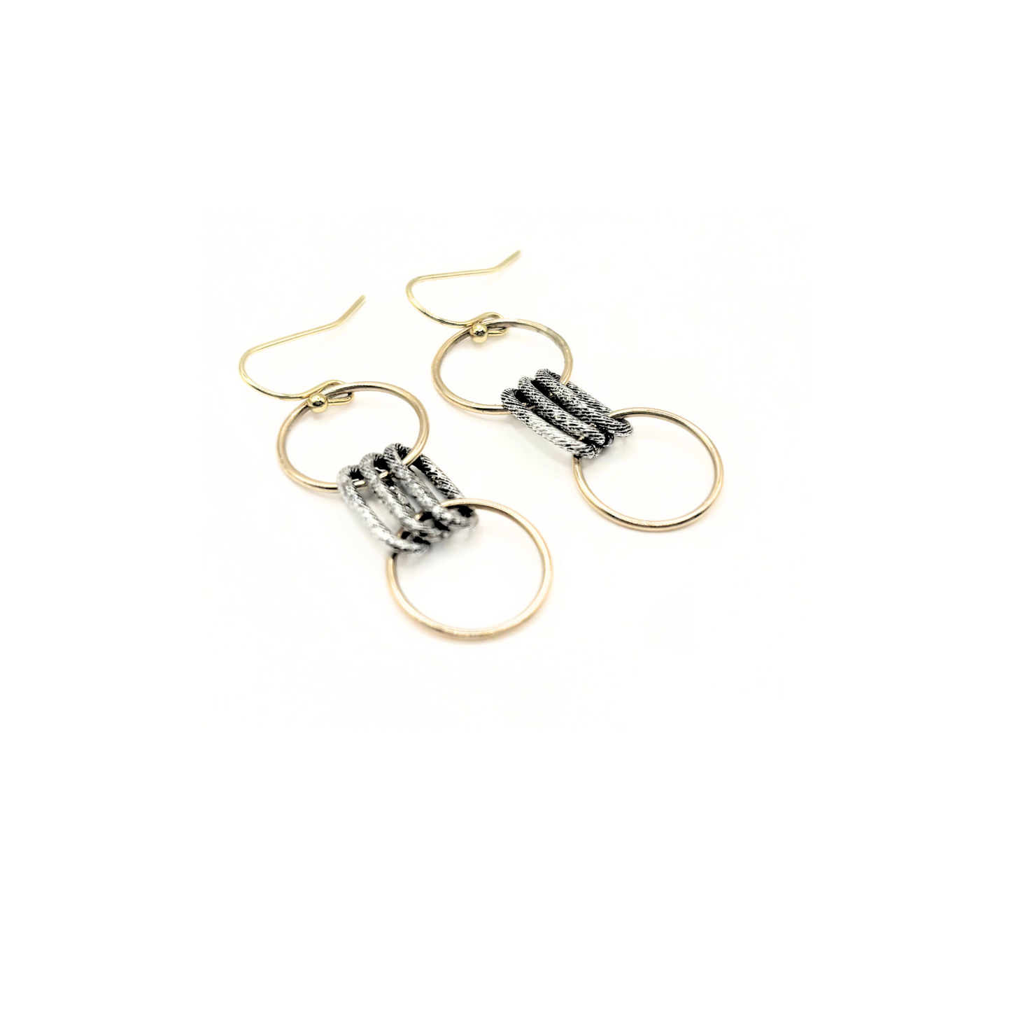 Allure Mixed Metal Earrings