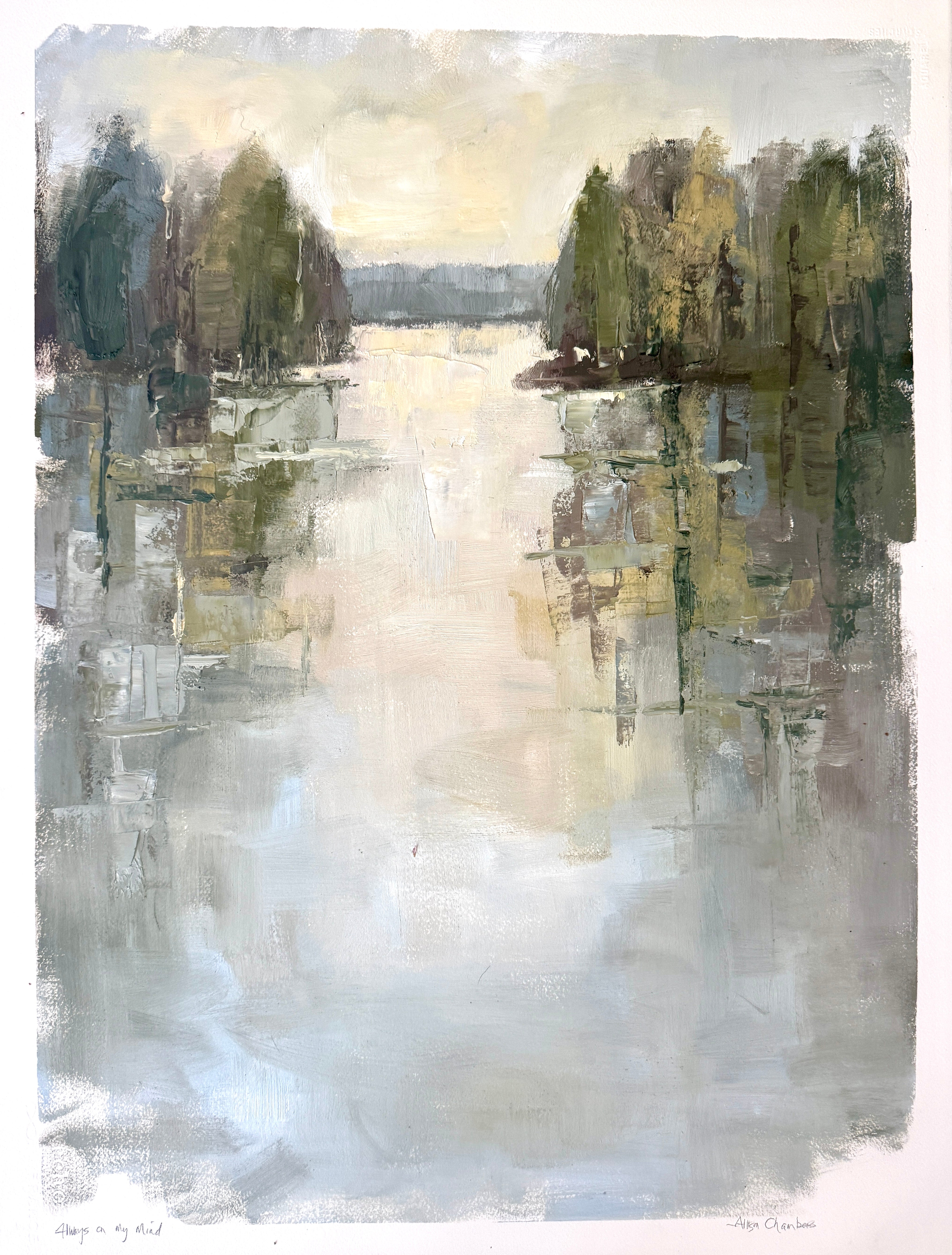 Allison Chambers - Always on my mind (30 x 23)