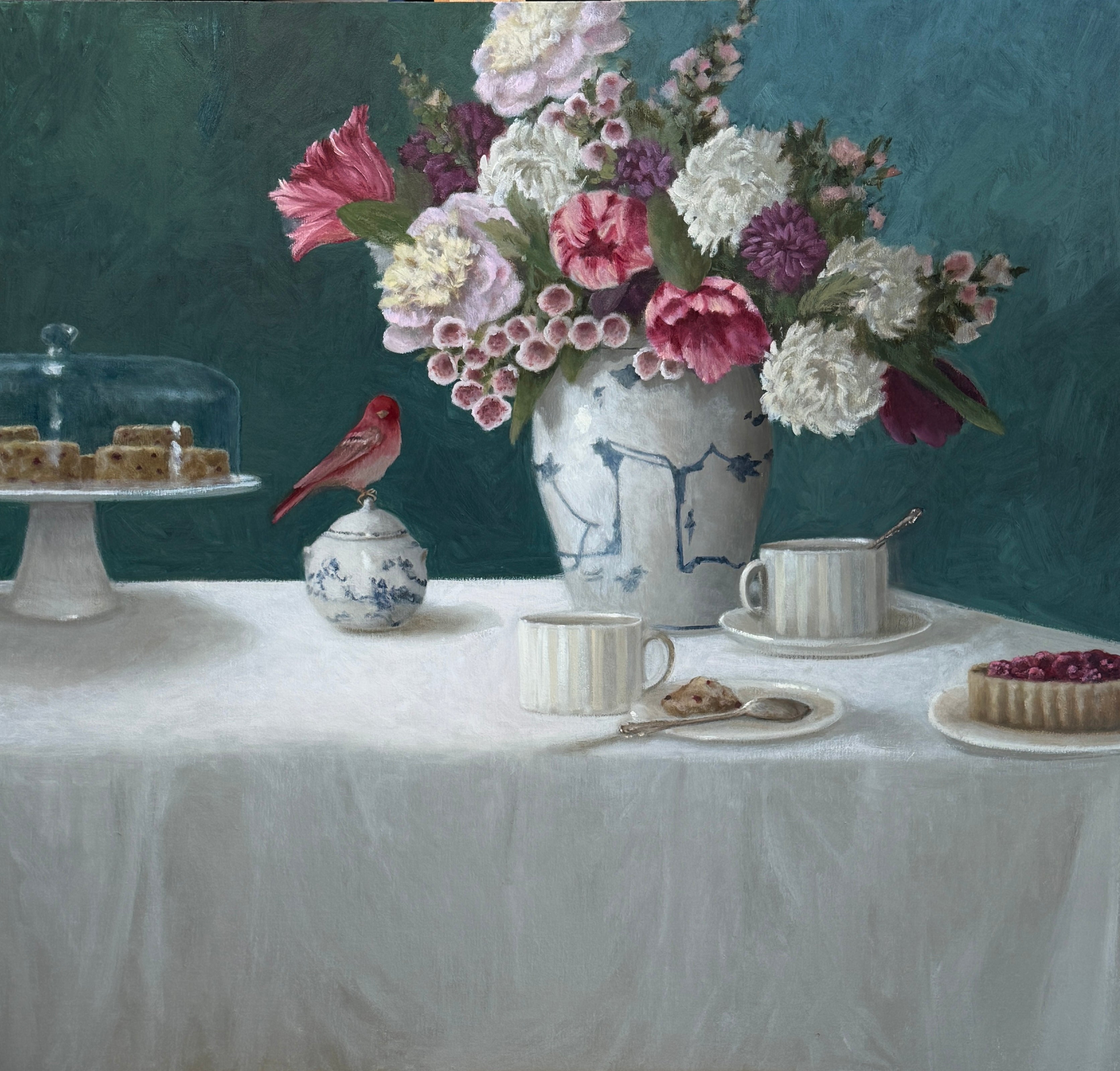 Ginny Williams - An Unexpected Guest (36 x 38)