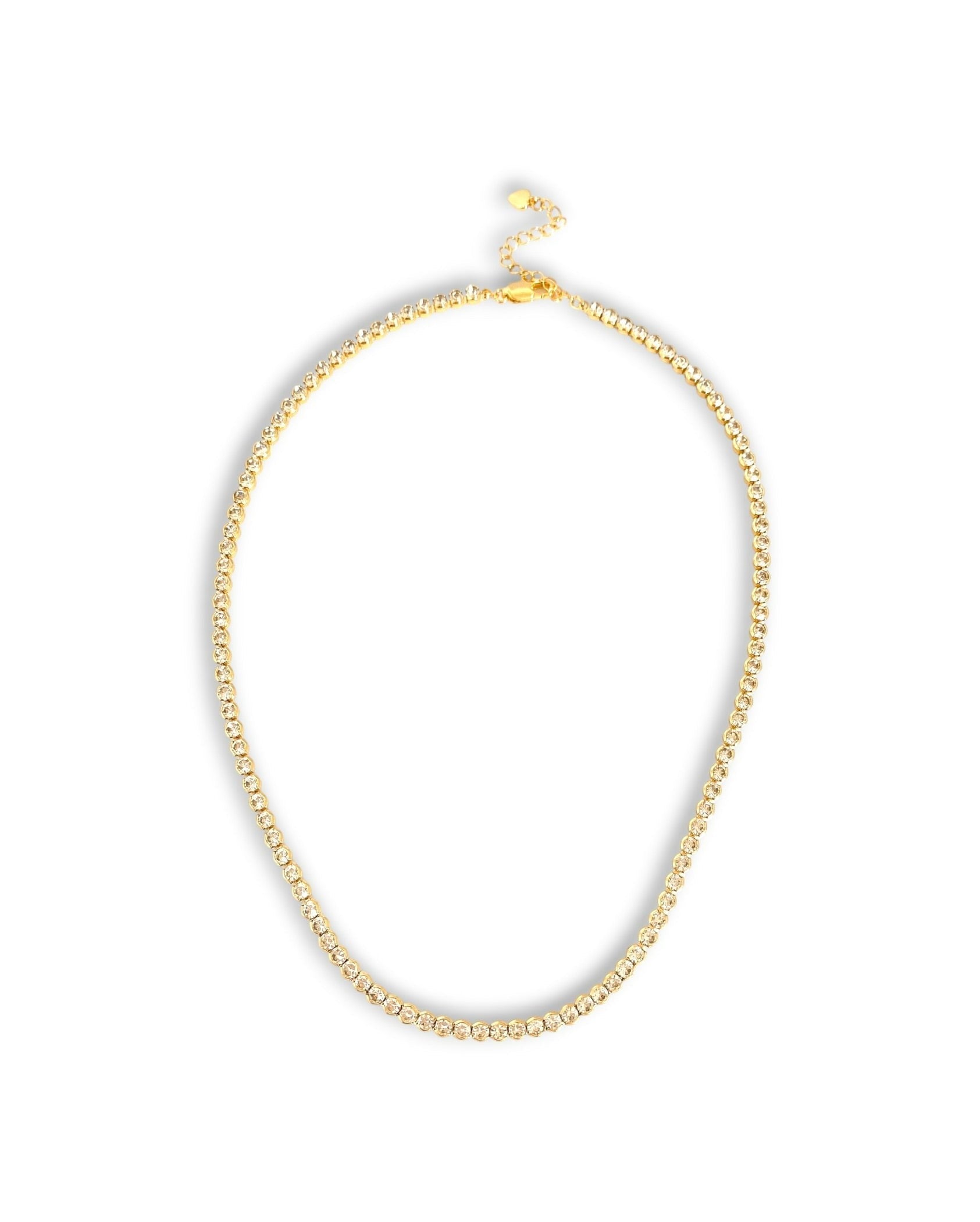 Gold Aria Eternity Necklace