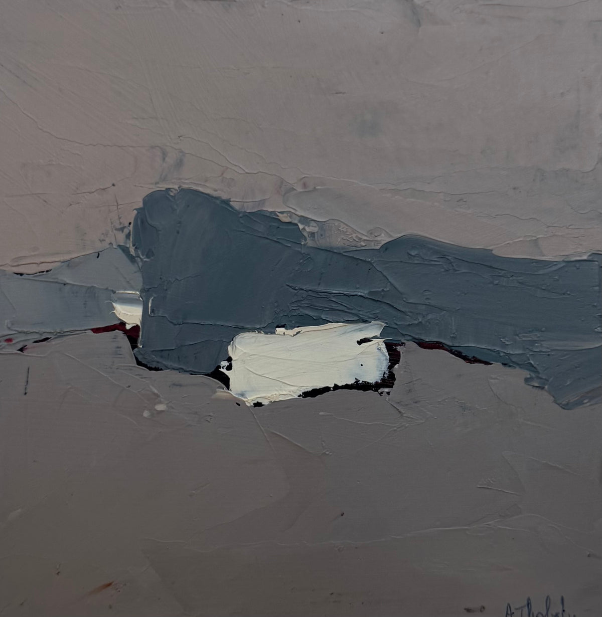Heritage - A View from Provence III by Andree Thobaty (6 x 6)