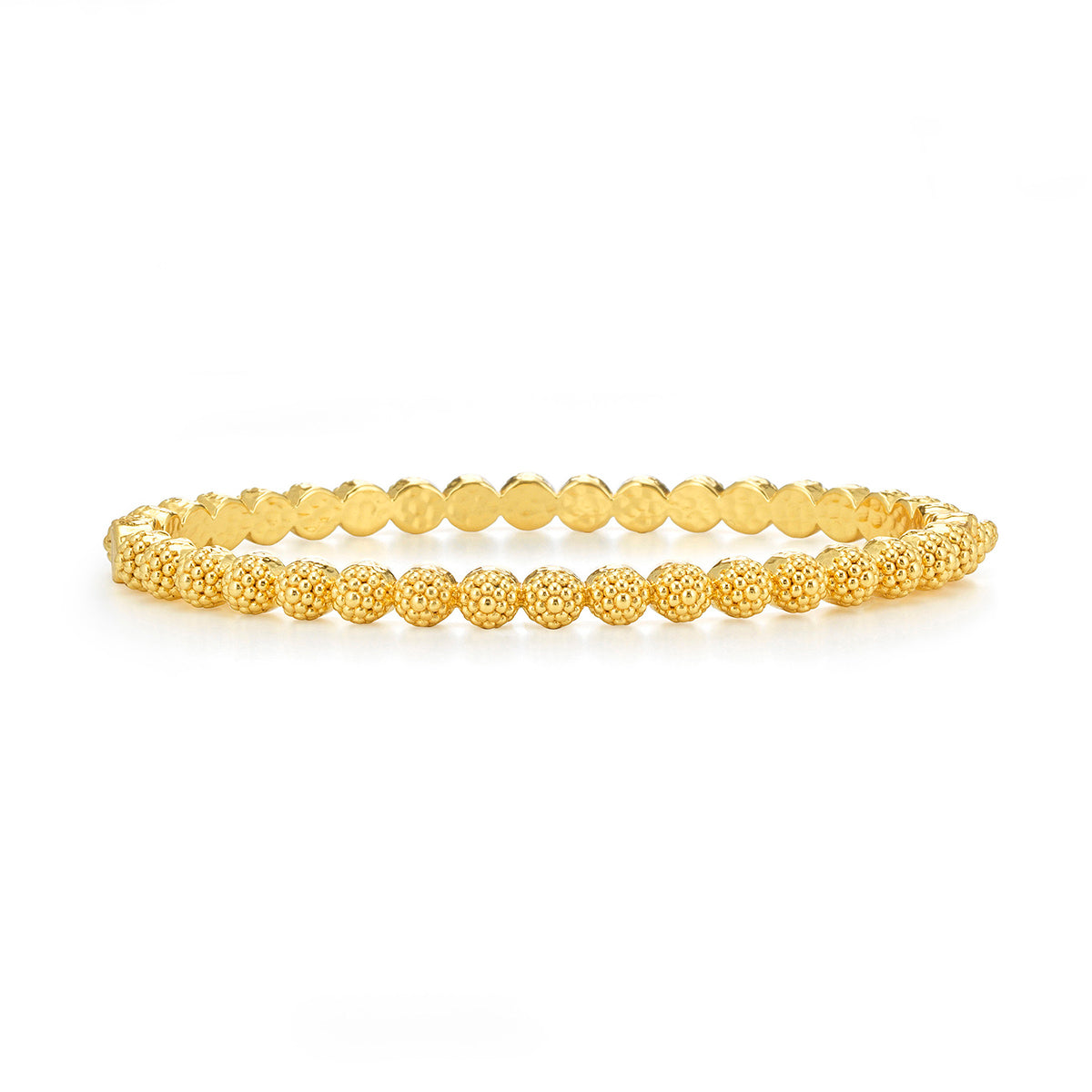 Gold Berry Eternity Petite Bangle S/M