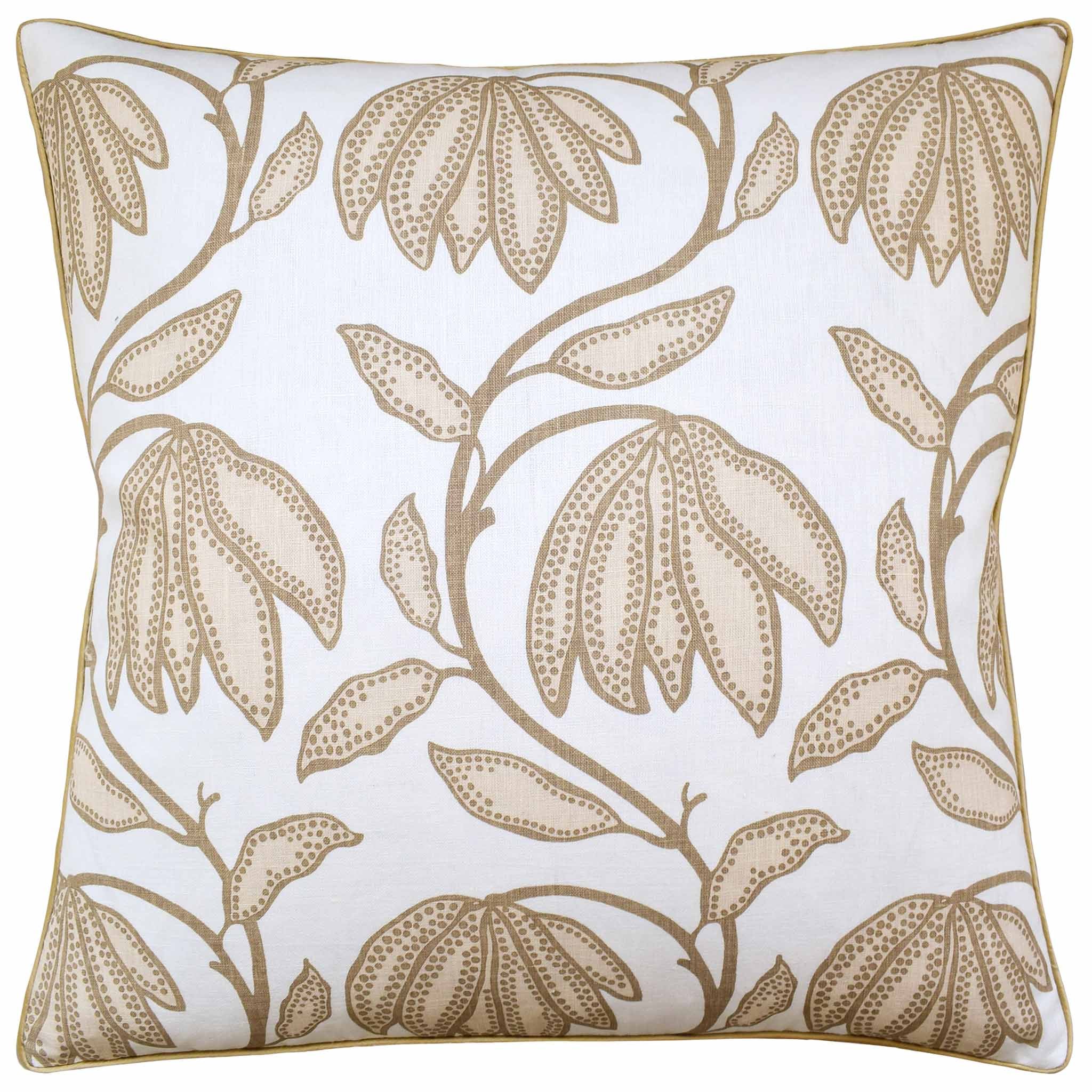 Birch Desert Flower Pillow