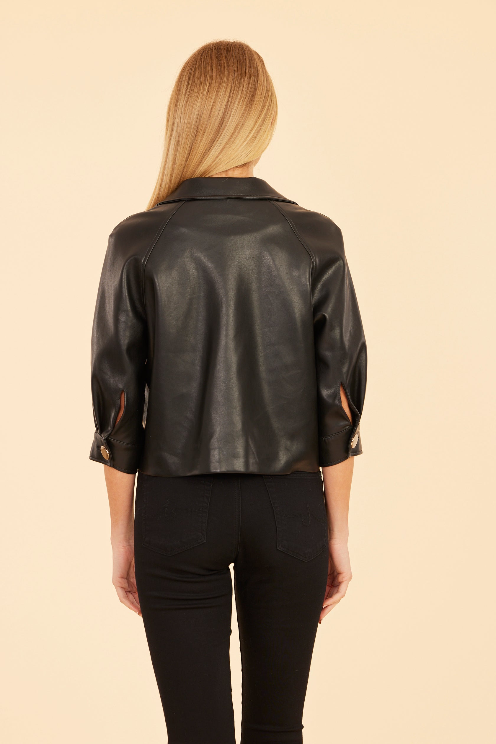 Black Short Swing Jacket