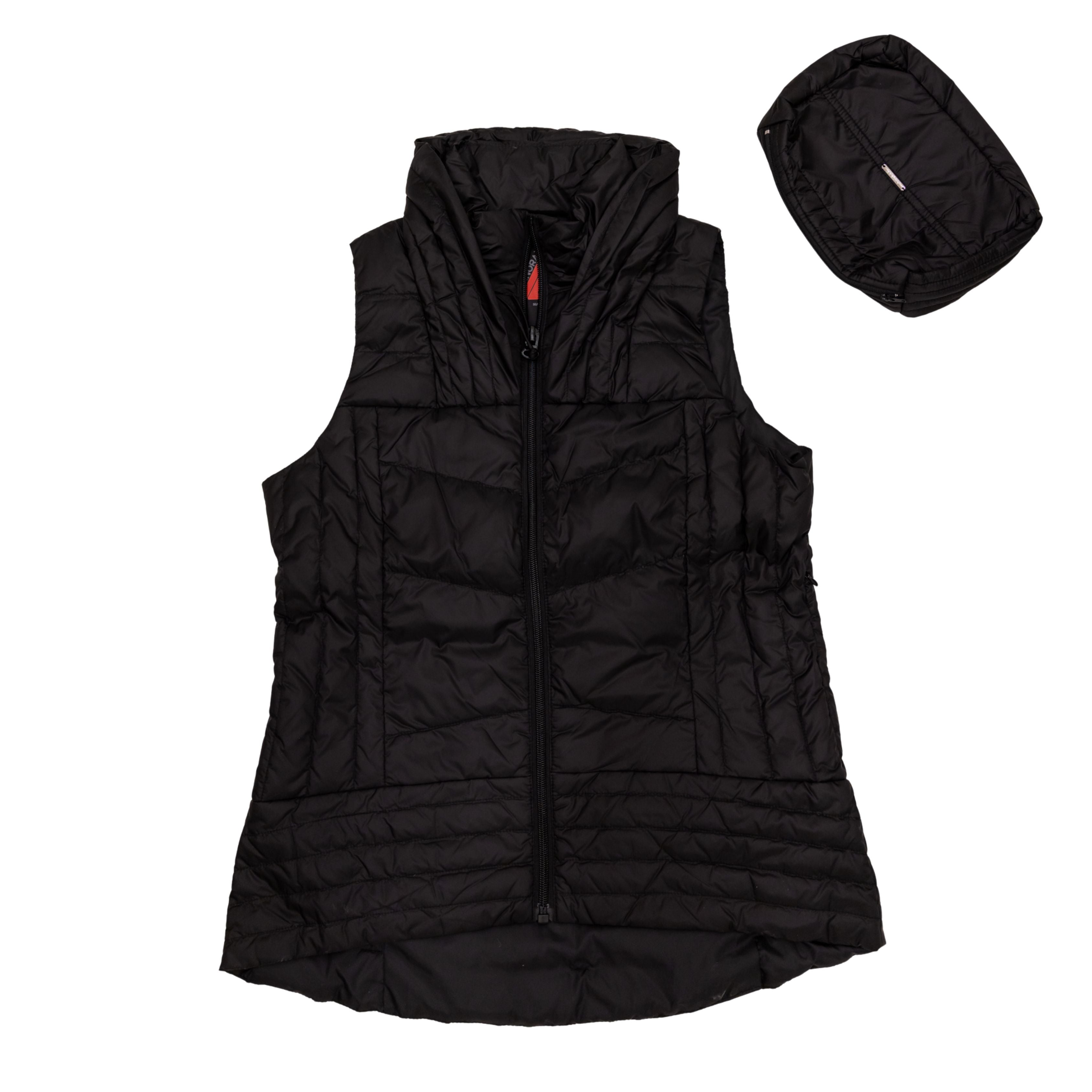 Black Down Vest