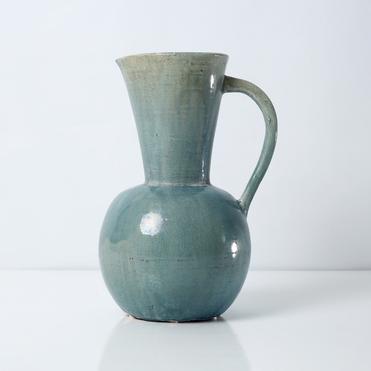 Blue Green Pitcher