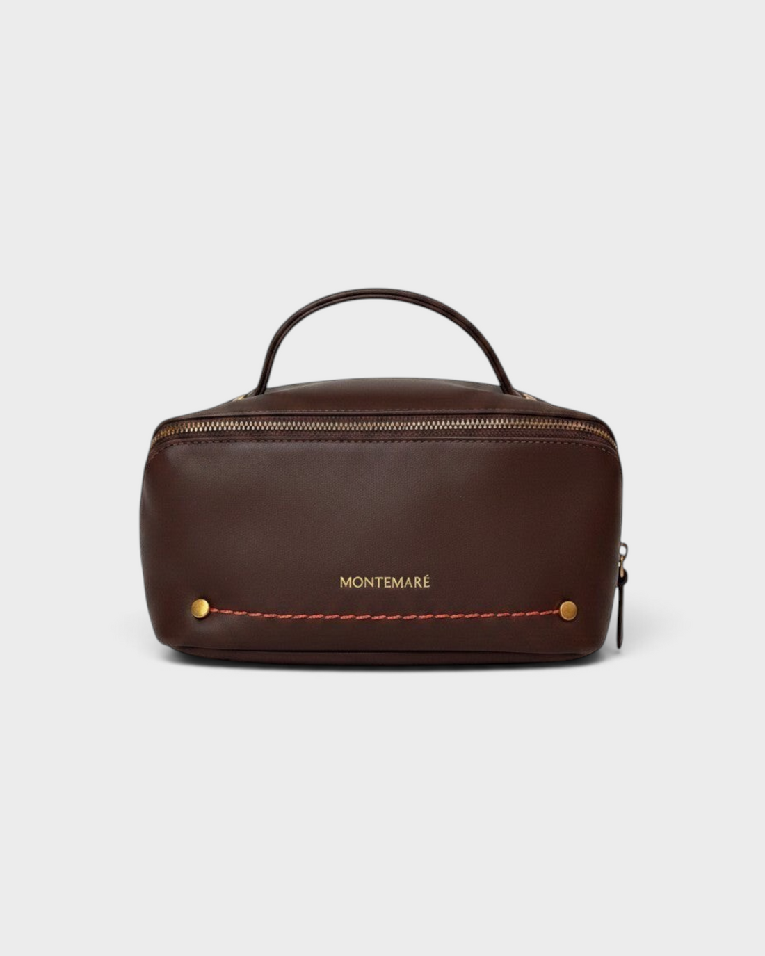 Brown Foldout Toiletry Case