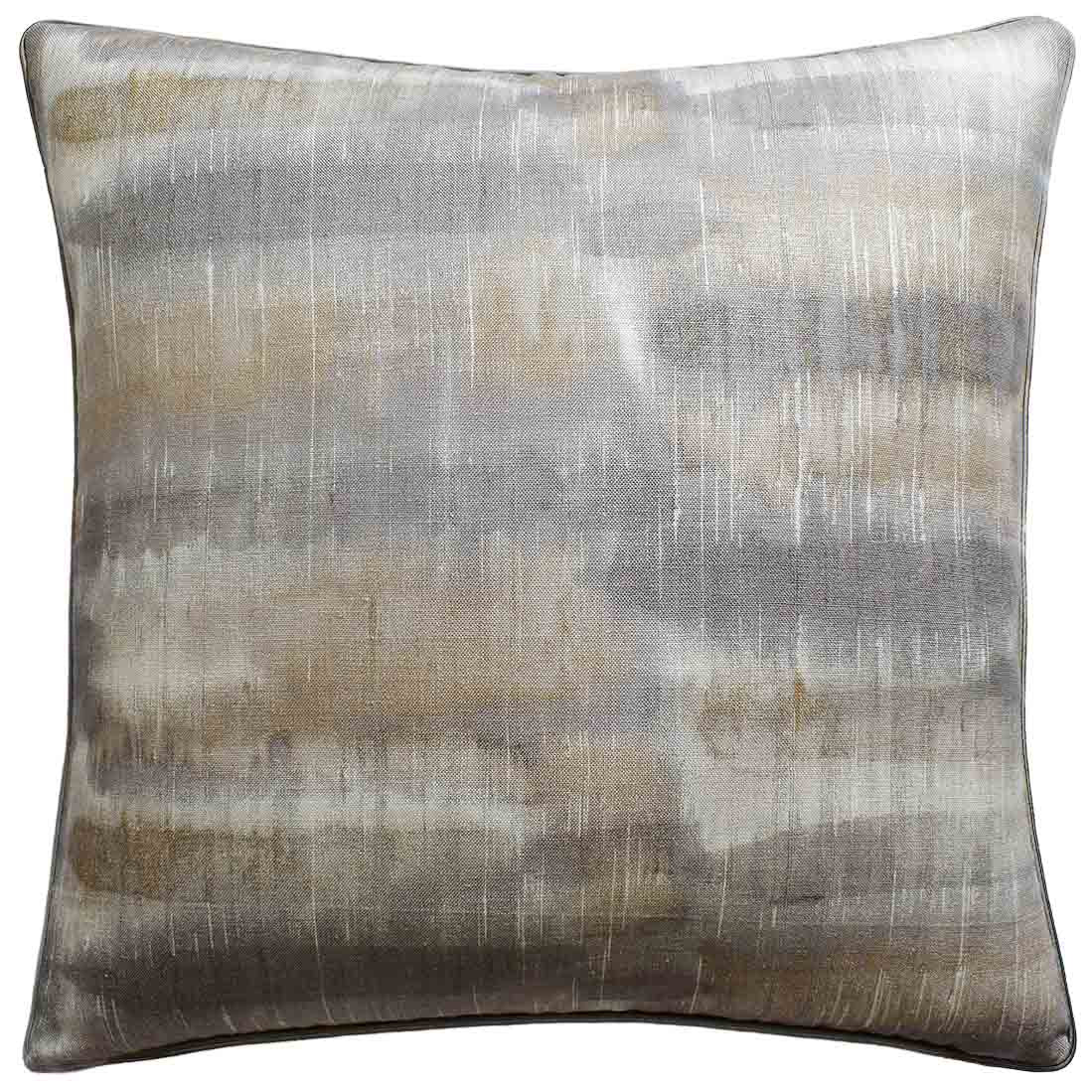 Neutral Taupe Linen Pillow