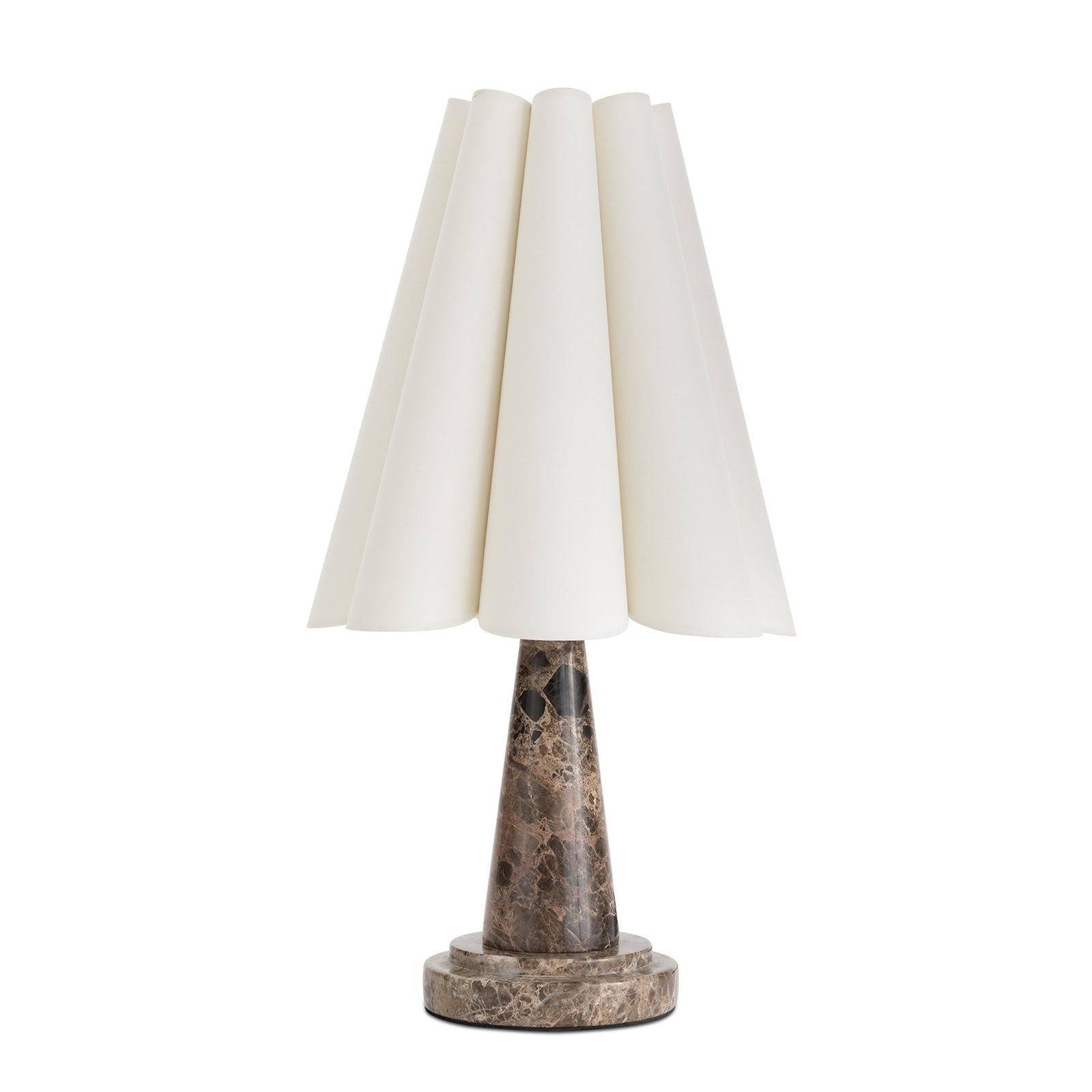 Brown Marble Mini Lamp
