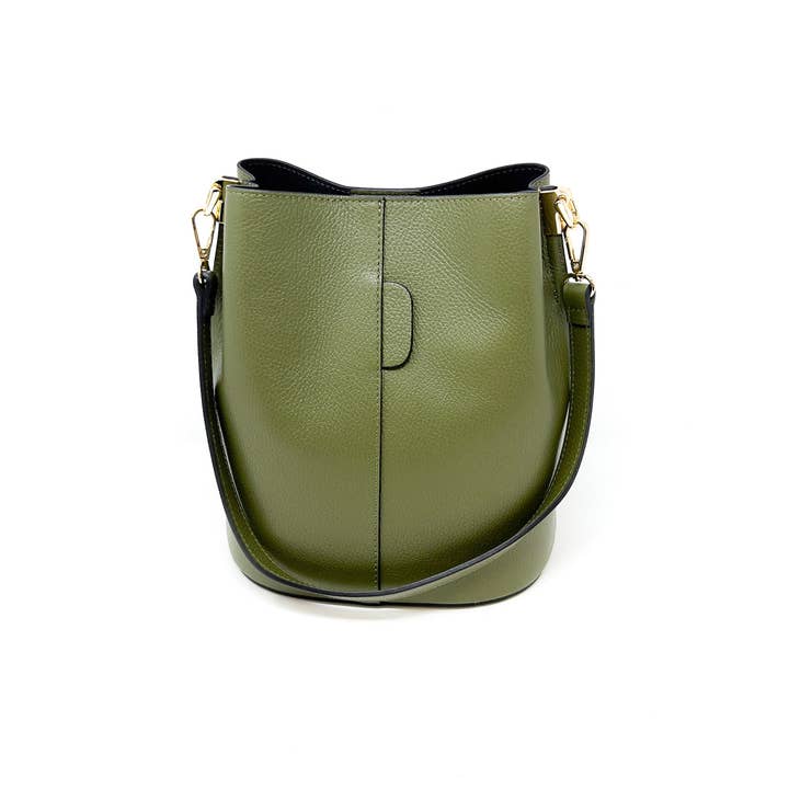 Olive Bucket Bag