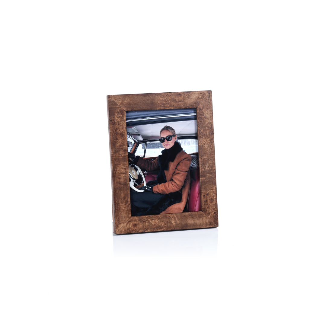 5x7 Burl Wood Frame