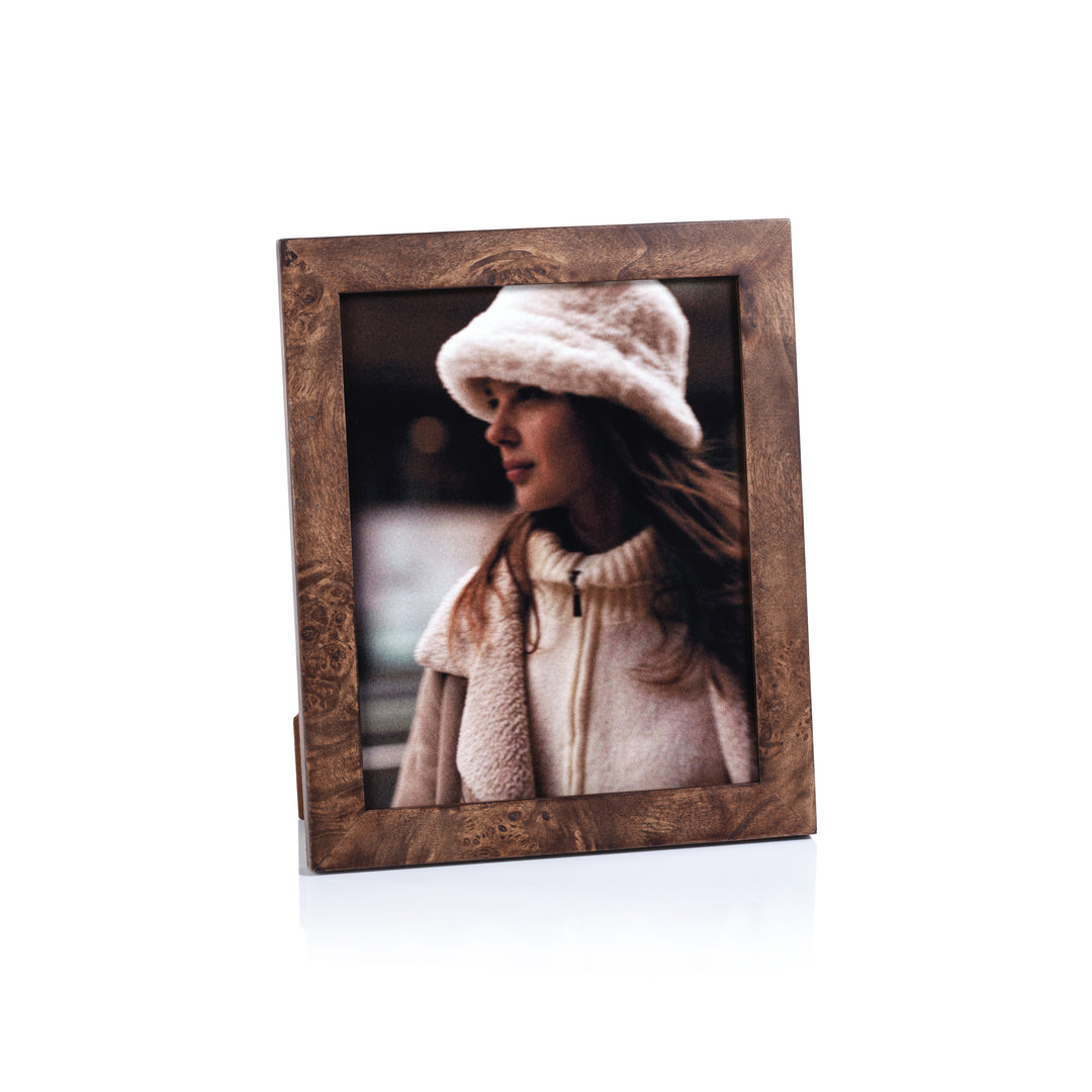 8x10 Burl Wood Frame