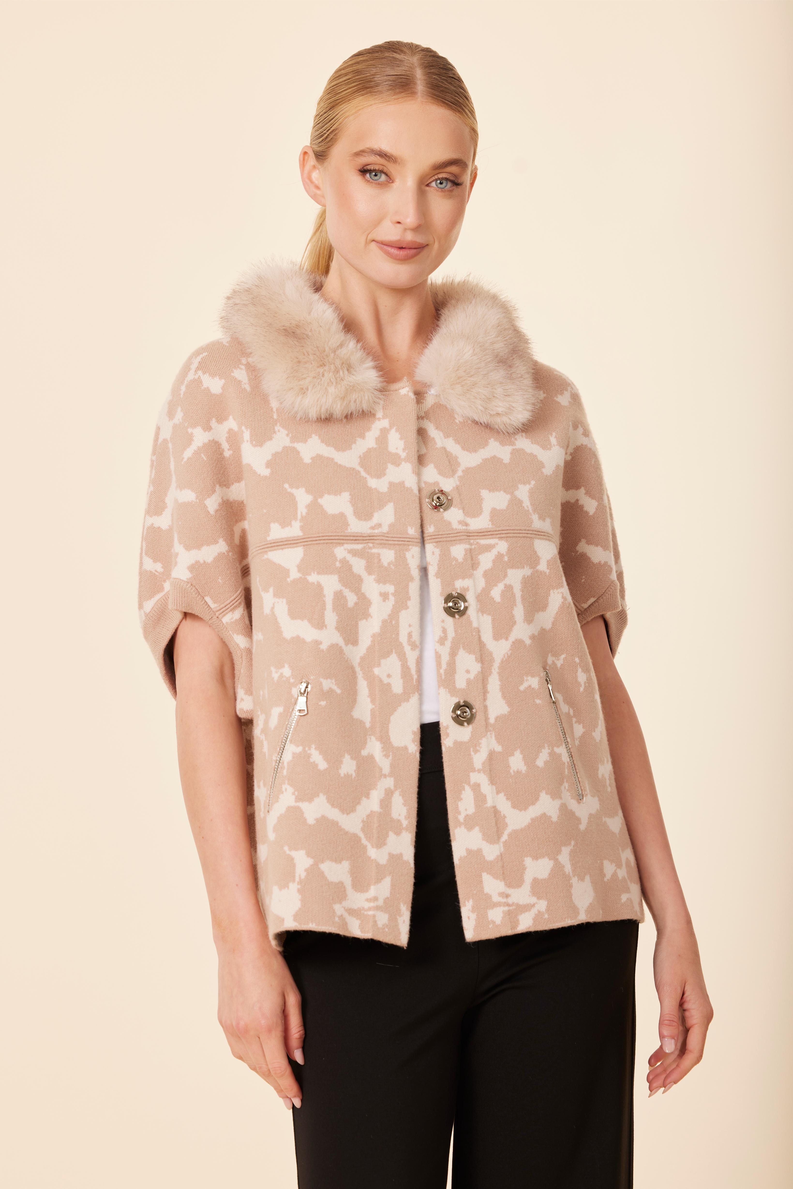 Cheetah Cocoon Cardigan