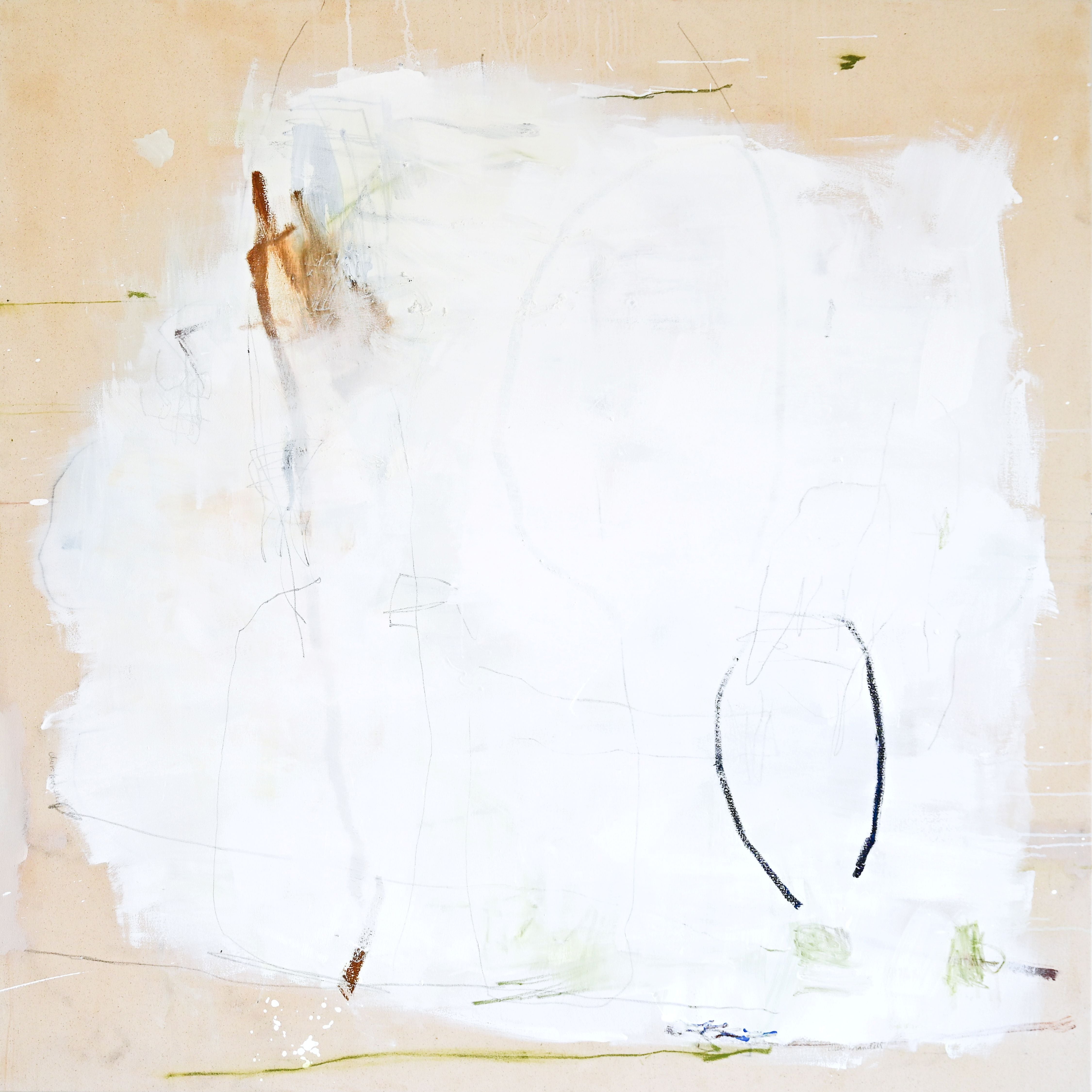Chris Brandell - at night I open the window and ask the moon to come 2 (60 x 60)