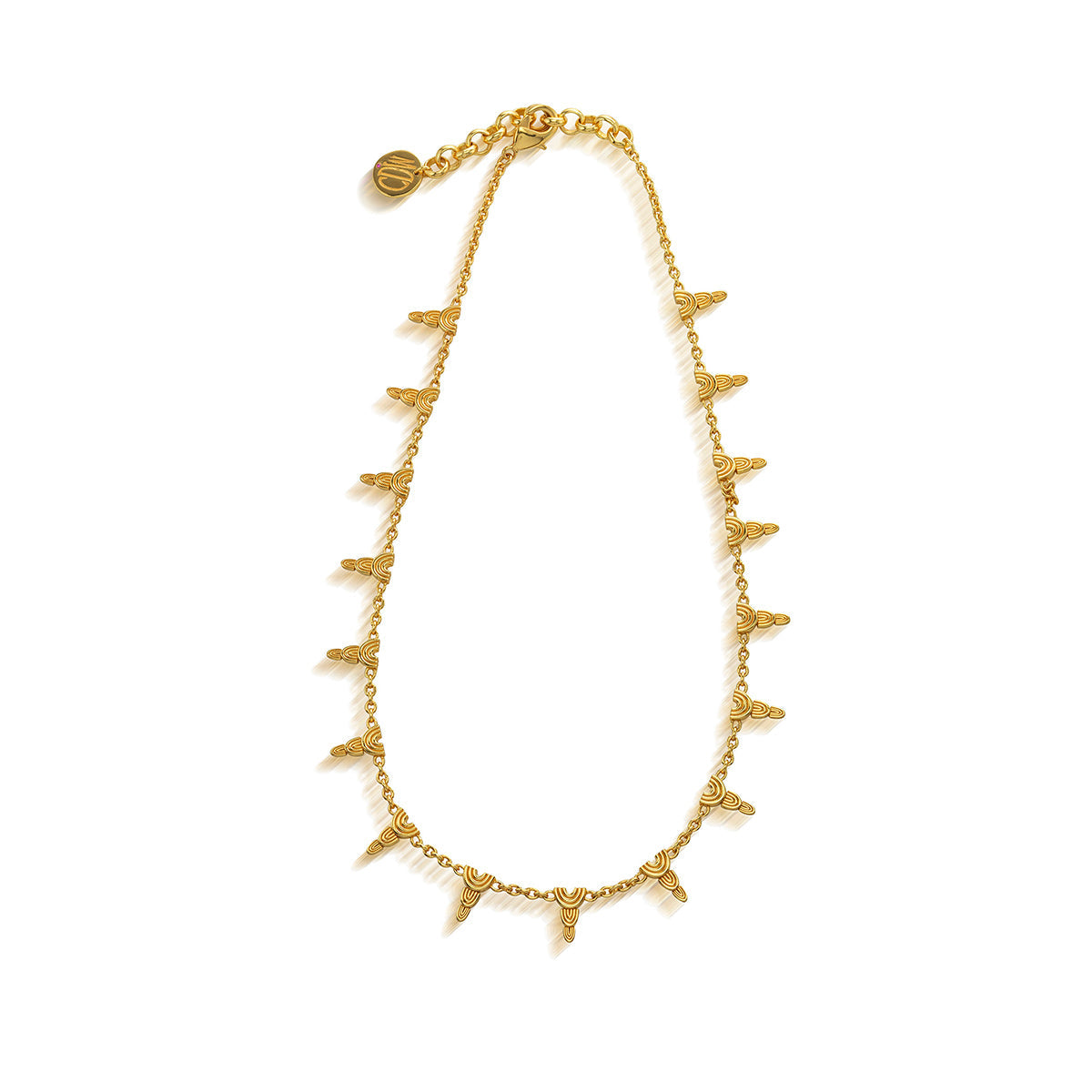 Cleopatra Gold Ra Necklace