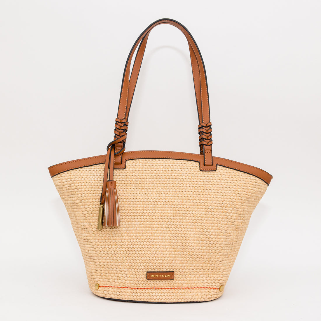 Cognac Palma Tote Bag