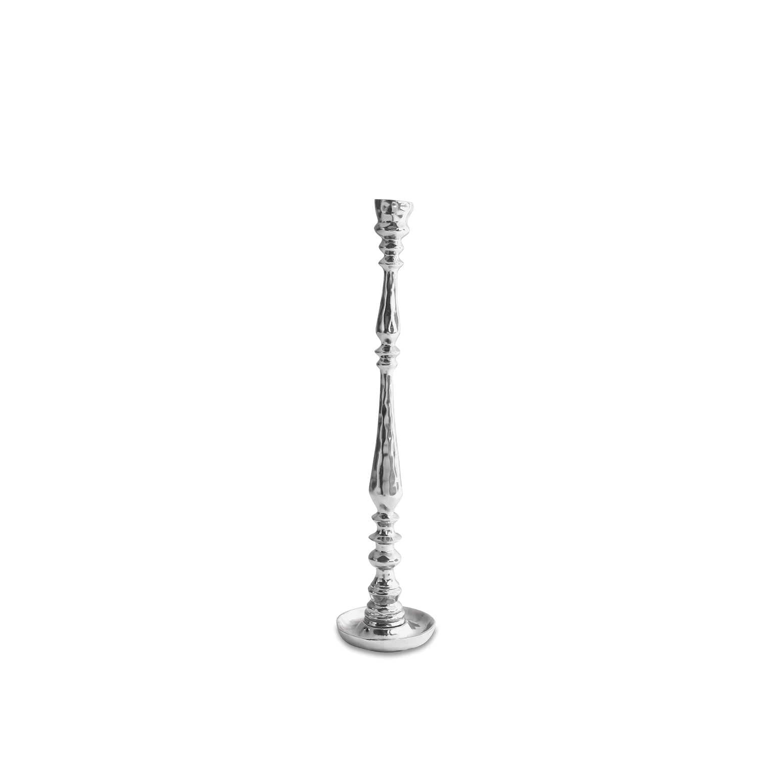 Medium Silver Candle Holder