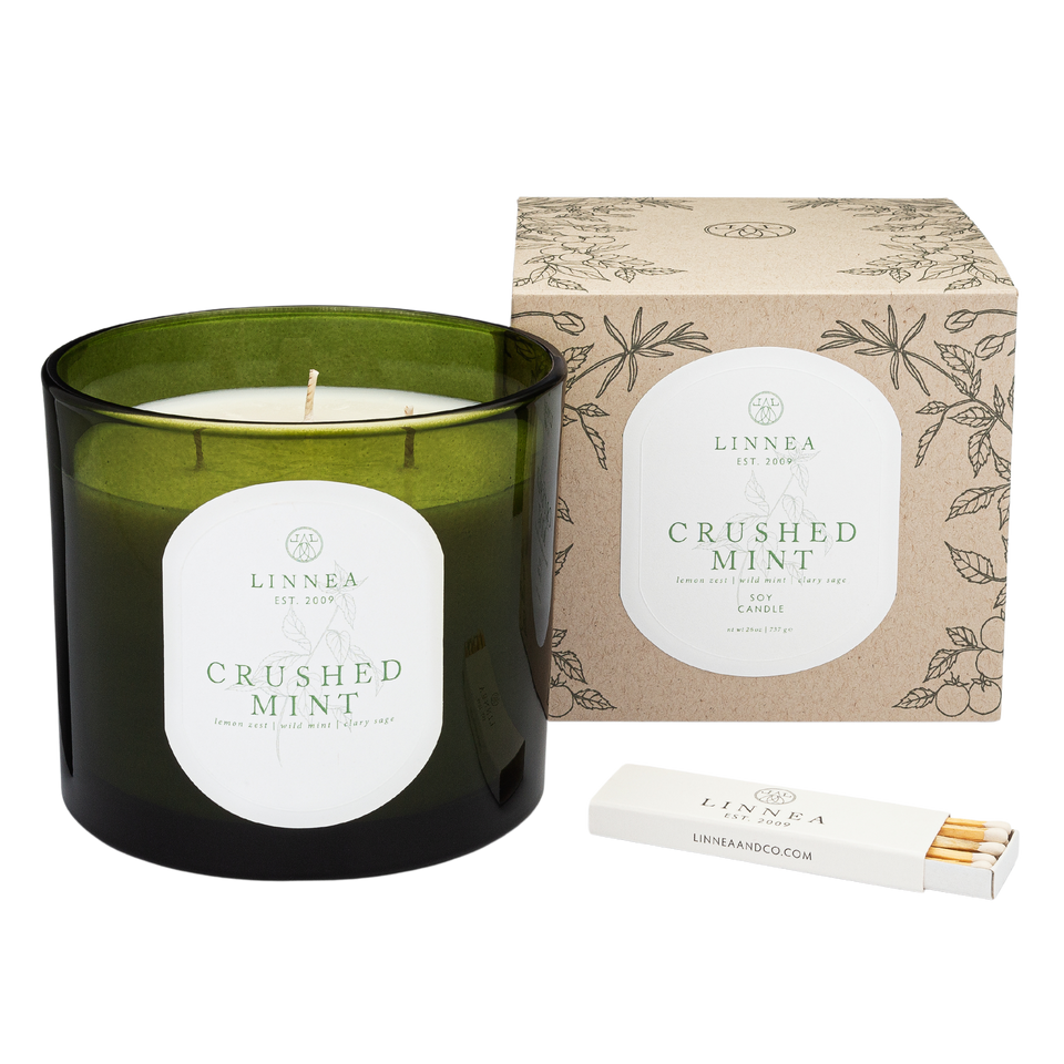 Crushed Mint 3-Wick Candle