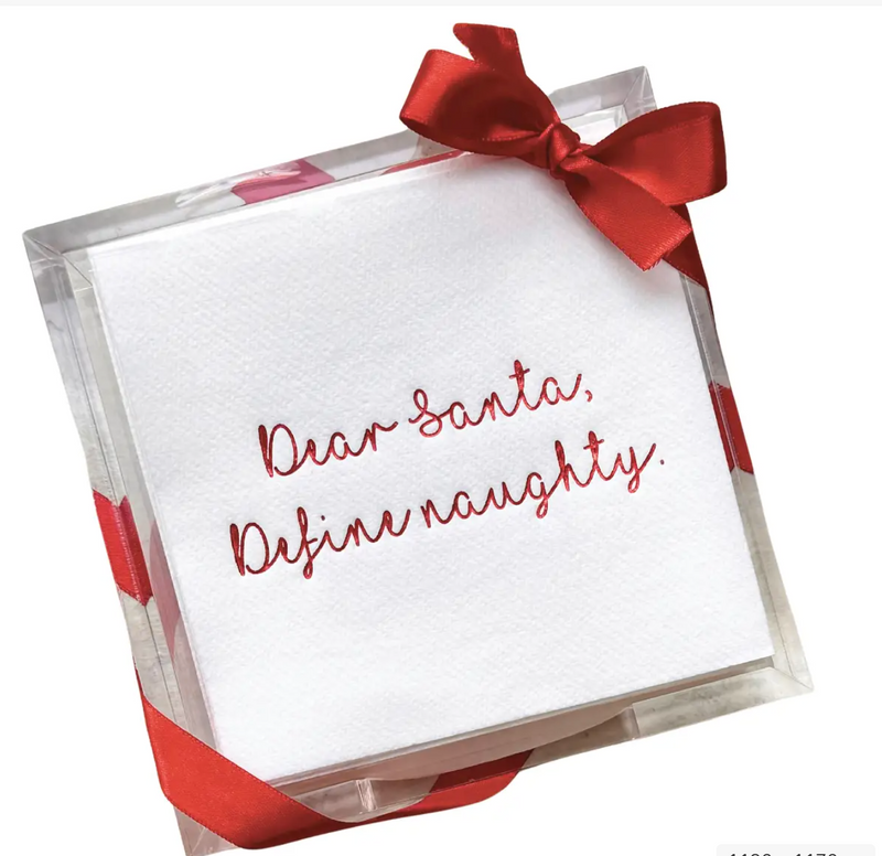 Dear Santa Cocktail Napkin Set