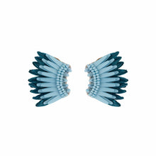 Load image into Gallery viewer, Denim Micro Rafffia Madeline Earrings