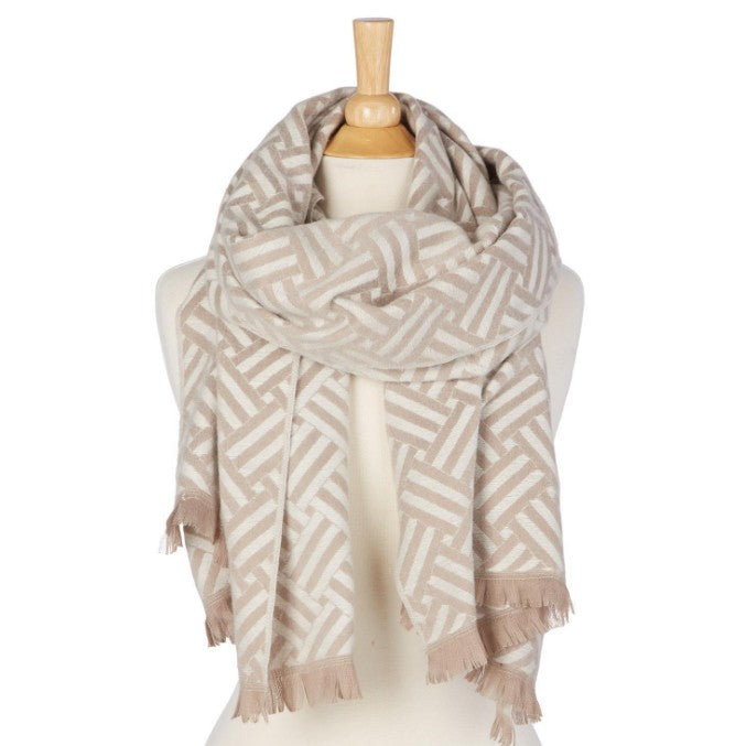 Stone Double Sided Scarf