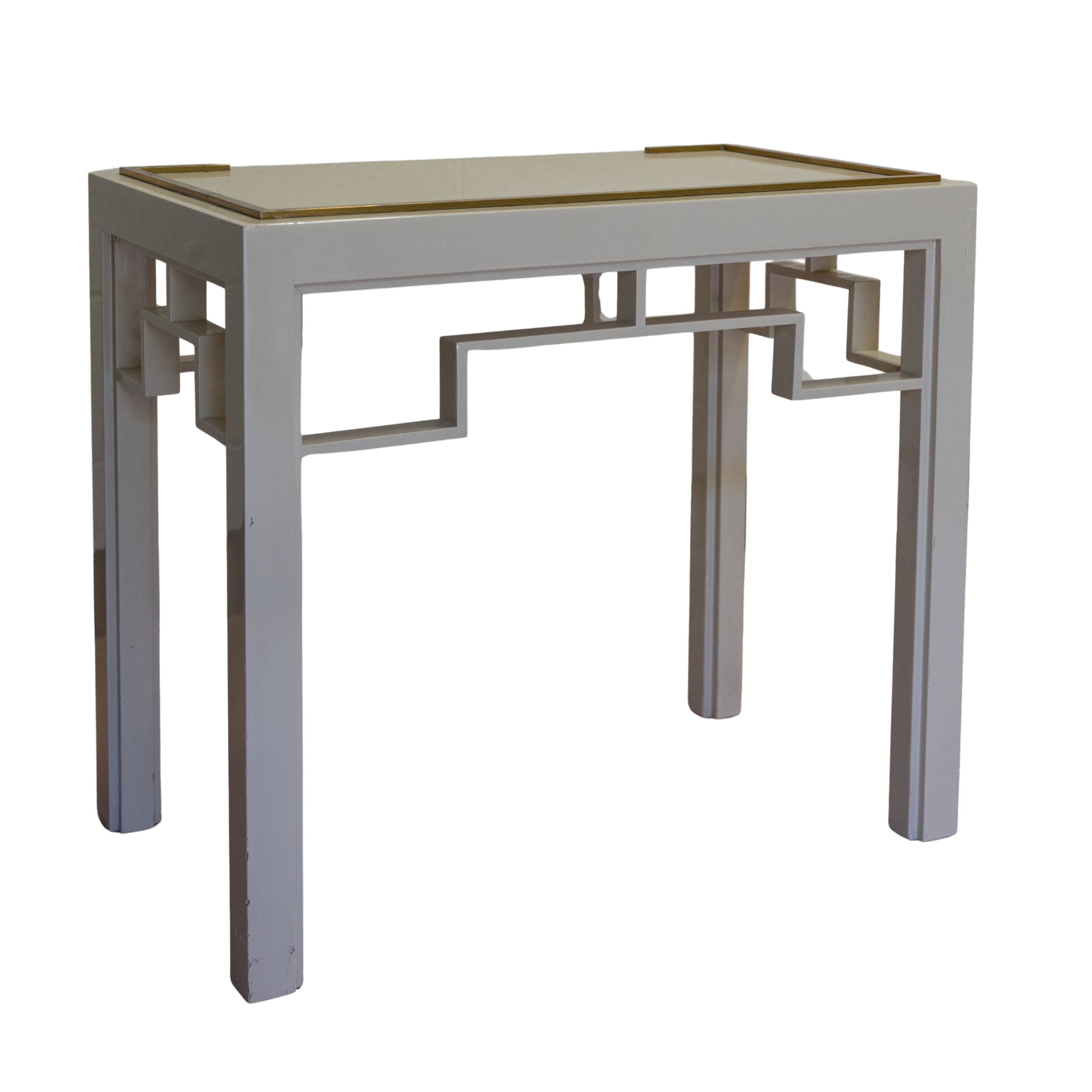 Vintage Side Table Maison Jansen Pagoda