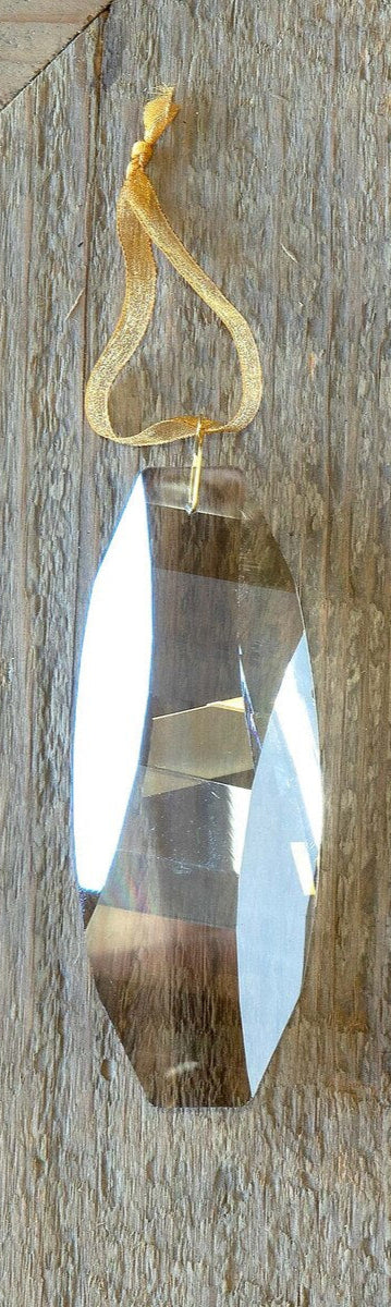 Rectangular Crystal Gem Ornament
