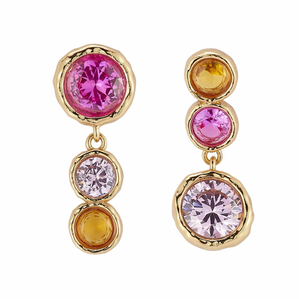 Pink & Yellow Finley Earrings