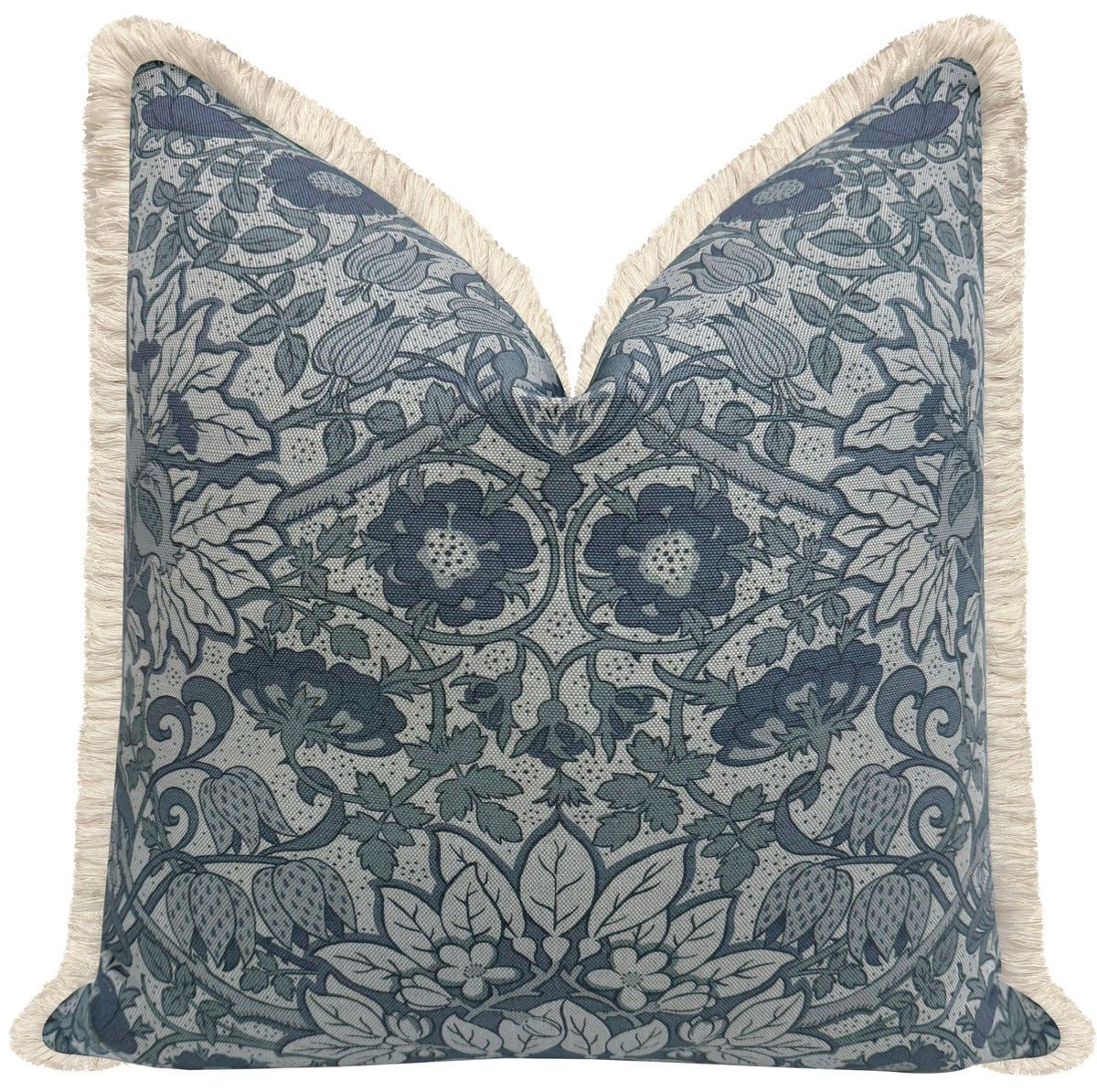 Flora & Cobalt Elliston House Pillow