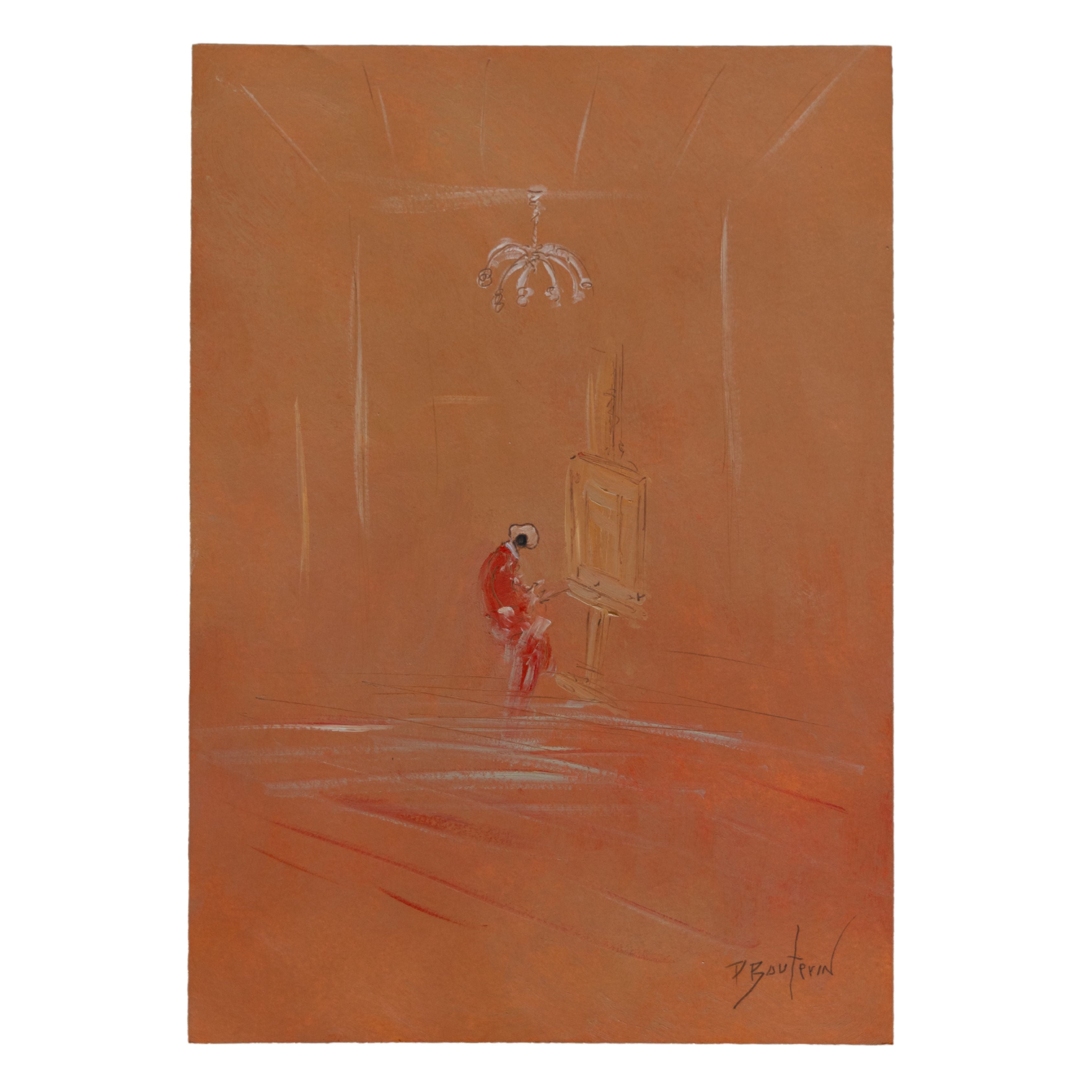 Pascal Bouterin - L' artiste (11.75 x 8.25)