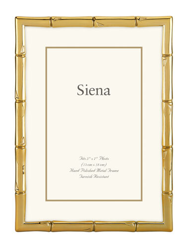 8x10 Gold Bamboo Frame